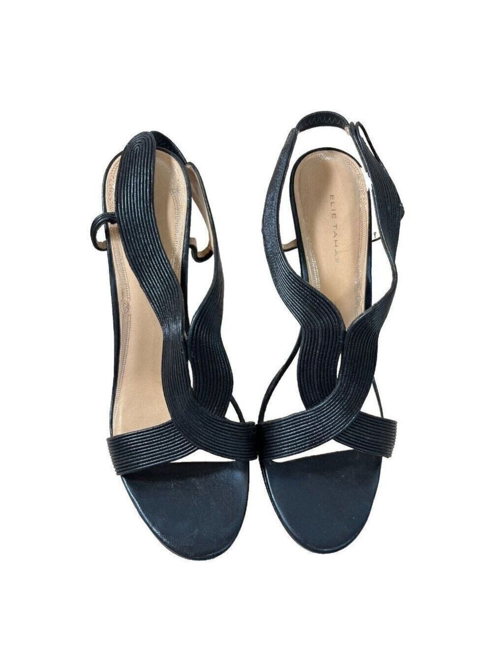 Elie Tahari Cleopatra Platform Sandals Heels size 9.5